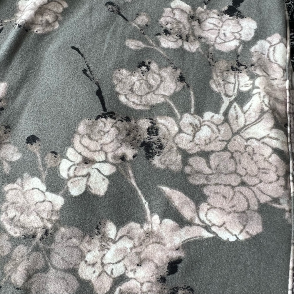 2 pair plus size leggings floral paisley tall Extra Plus - Picture 4 of 5